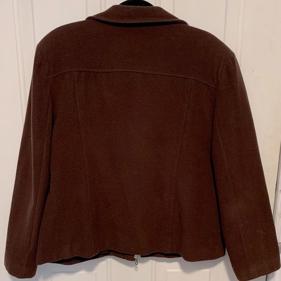 Zip up Brown Jacket XL - Picture 10 of 10